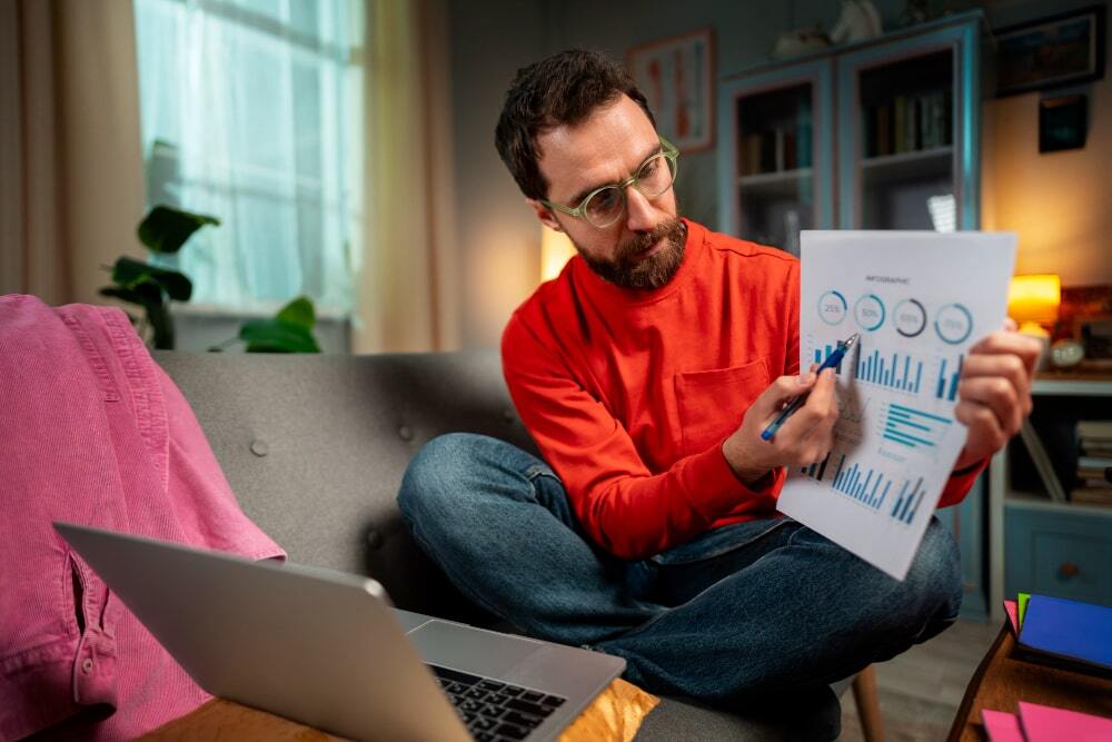 How to Integrate SEM and Content Marketing for Maximum ROI (A person on video call showcasing how SEM and content marketing will affect ROI)