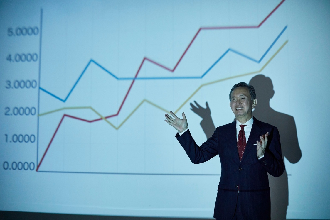 (In this picture a person is showing the possible future of Predictive Analysis) predictive analytics